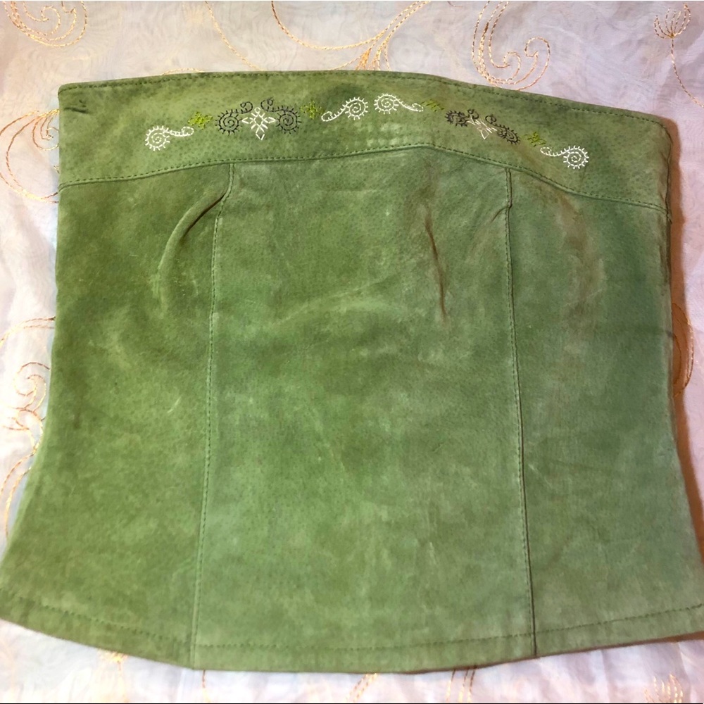 Accomplice Genuine Leather Corset
